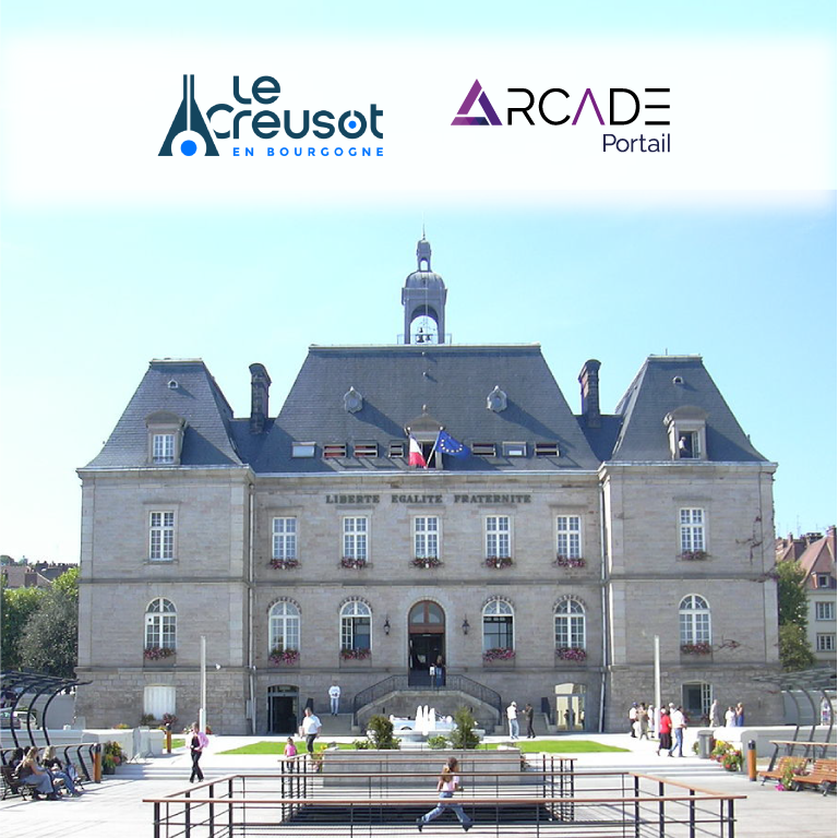 La Ville du Creusot choisit ARCADE Portail et DINA